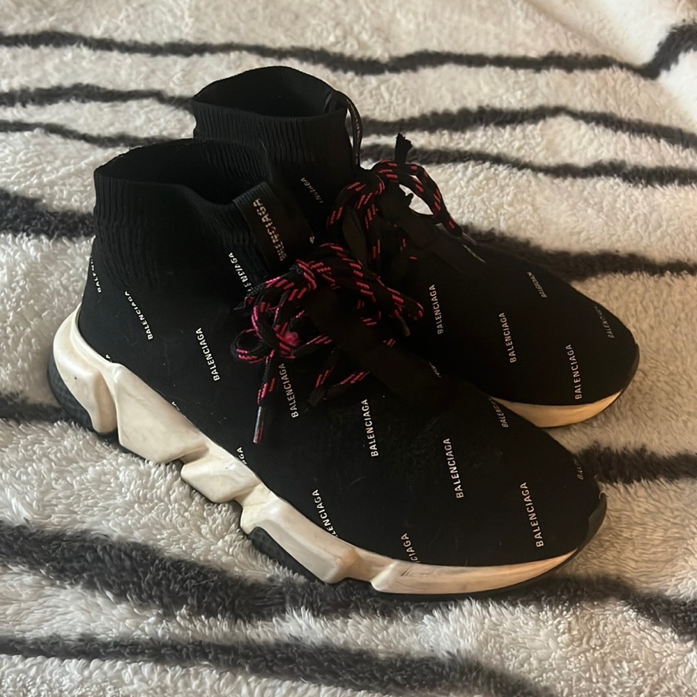 COPY - Balenciaga Speed Sneakers Sock with Ties